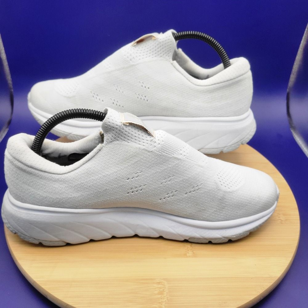 Hoka One One Cavu 3 Slip White Running Shoes Sneakers 1106485 WLRC Womens 9.5 - Picture 6 of 7